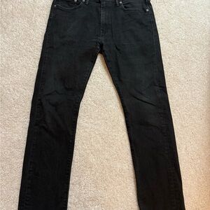 Levi's Men's 513 Black Jeans